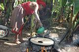 Ethiopia - Preparazione del kotcho pane tradizionale - 18